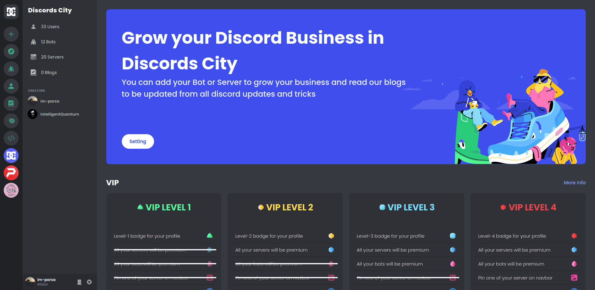 Discordly City